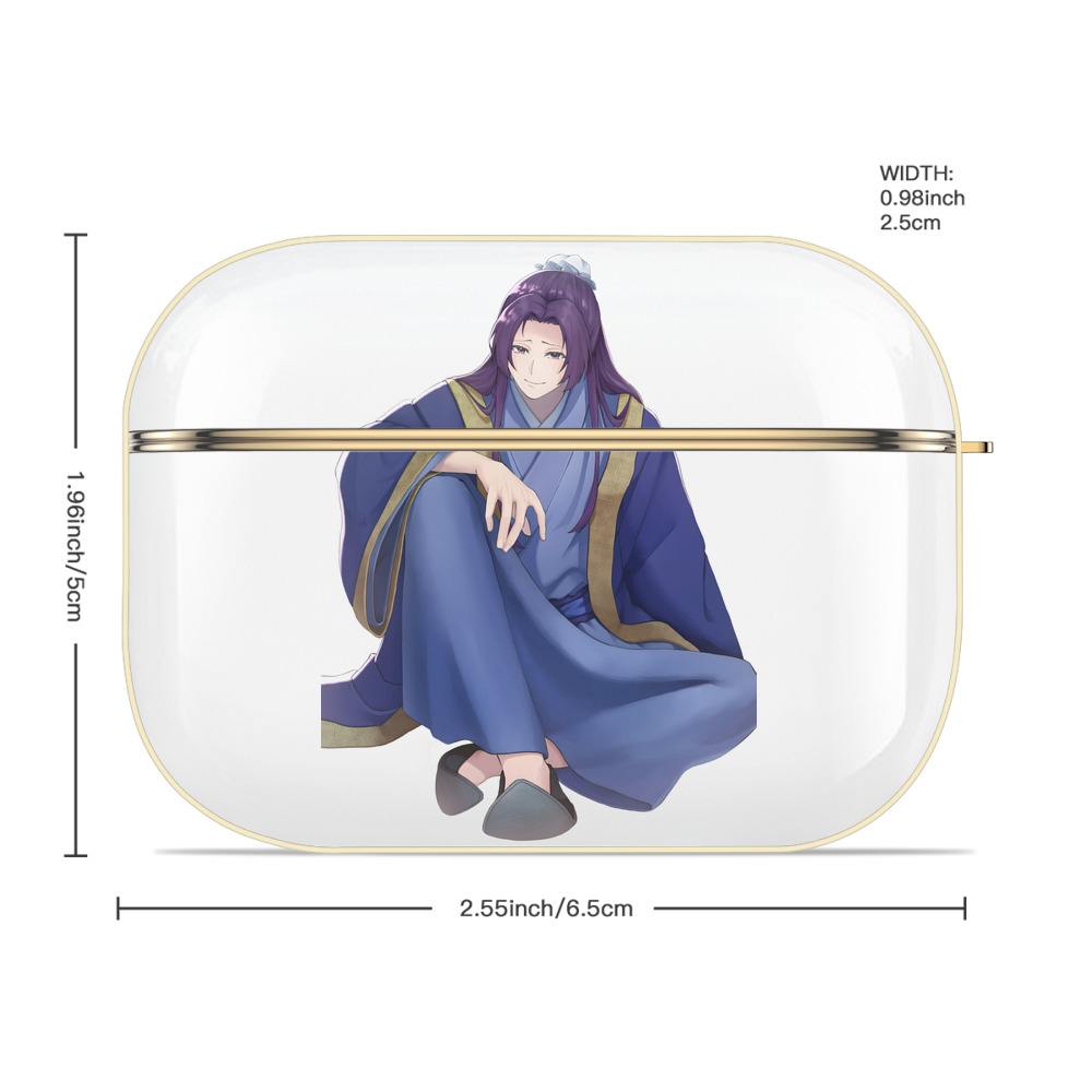 薬屋のひとりごと The Apothecary Diaries 【AirPods Pro用】ハードシェル保護ケース｜耐衝撃・防指紋・カラビナ付き商品仕様