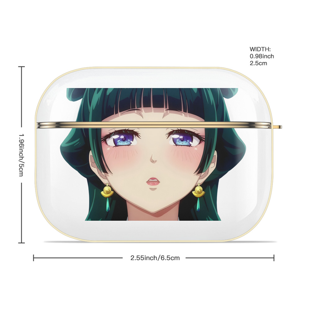 薬屋のひとりごと The Apothecary Diaries 【AirPods Pro用】ハードシェル保護ケース｜耐衝撃・防指紋・カラビナ付き商品仕様
