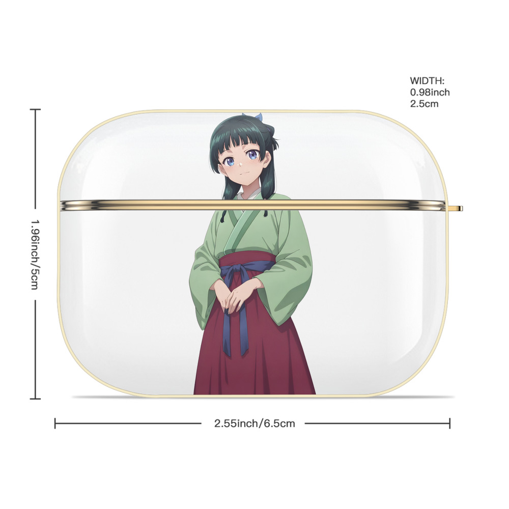 薬屋のひとりごと The Apothecary Diaries 【AirPods Pro用】ハードシェル保護ケース｜耐衝撃・防指紋・カラビナ付き商品仕様