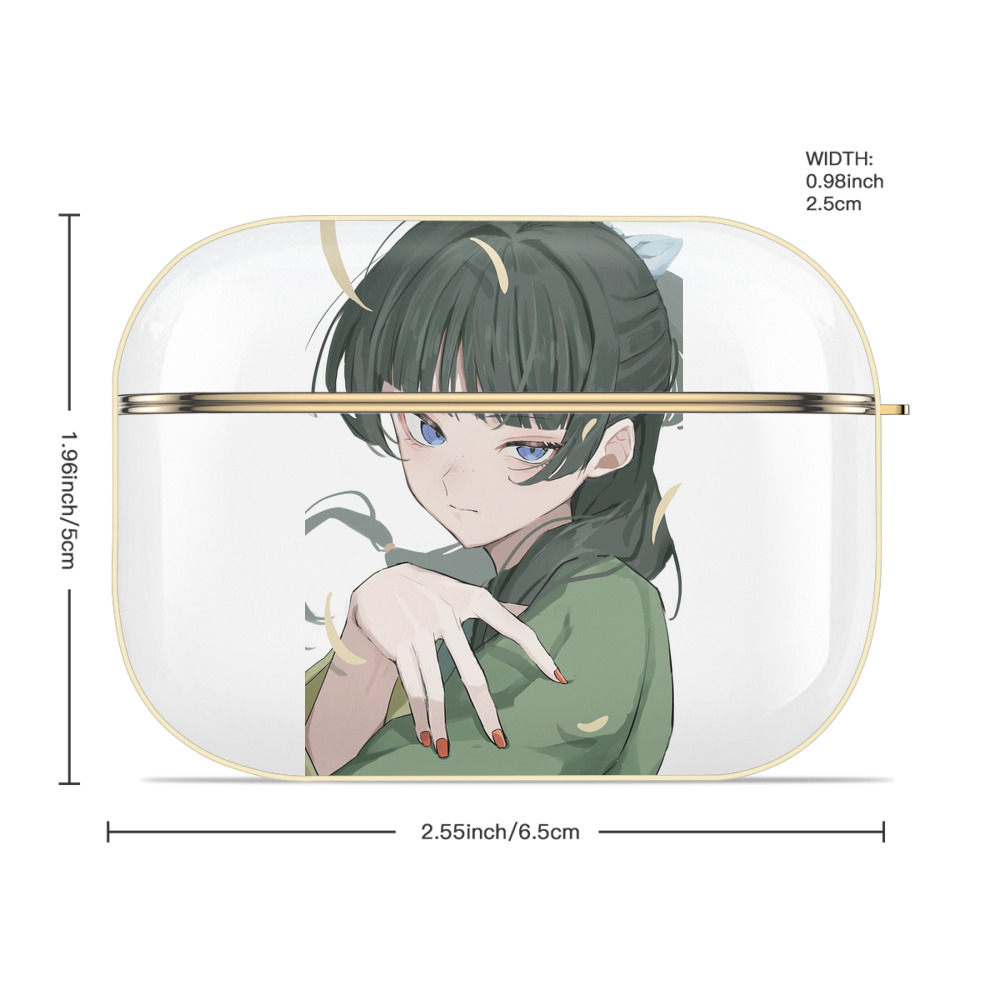 薬屋のひとりごと The Apothecary Diaries 【AirPods Pro用】ハードシェル保護ケース｜耐衝撃・防指紋・カラビナ付き商品仕様
