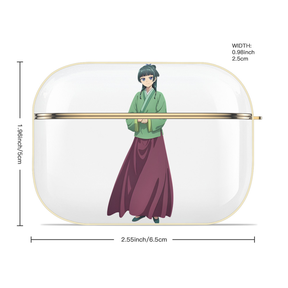 薬屋のひとりごと The Apothecary Diaries 【AirPods Pro用】ハードシェル保護ケース｜耐衝撃・防指紋・カラビナ付き商品仕様