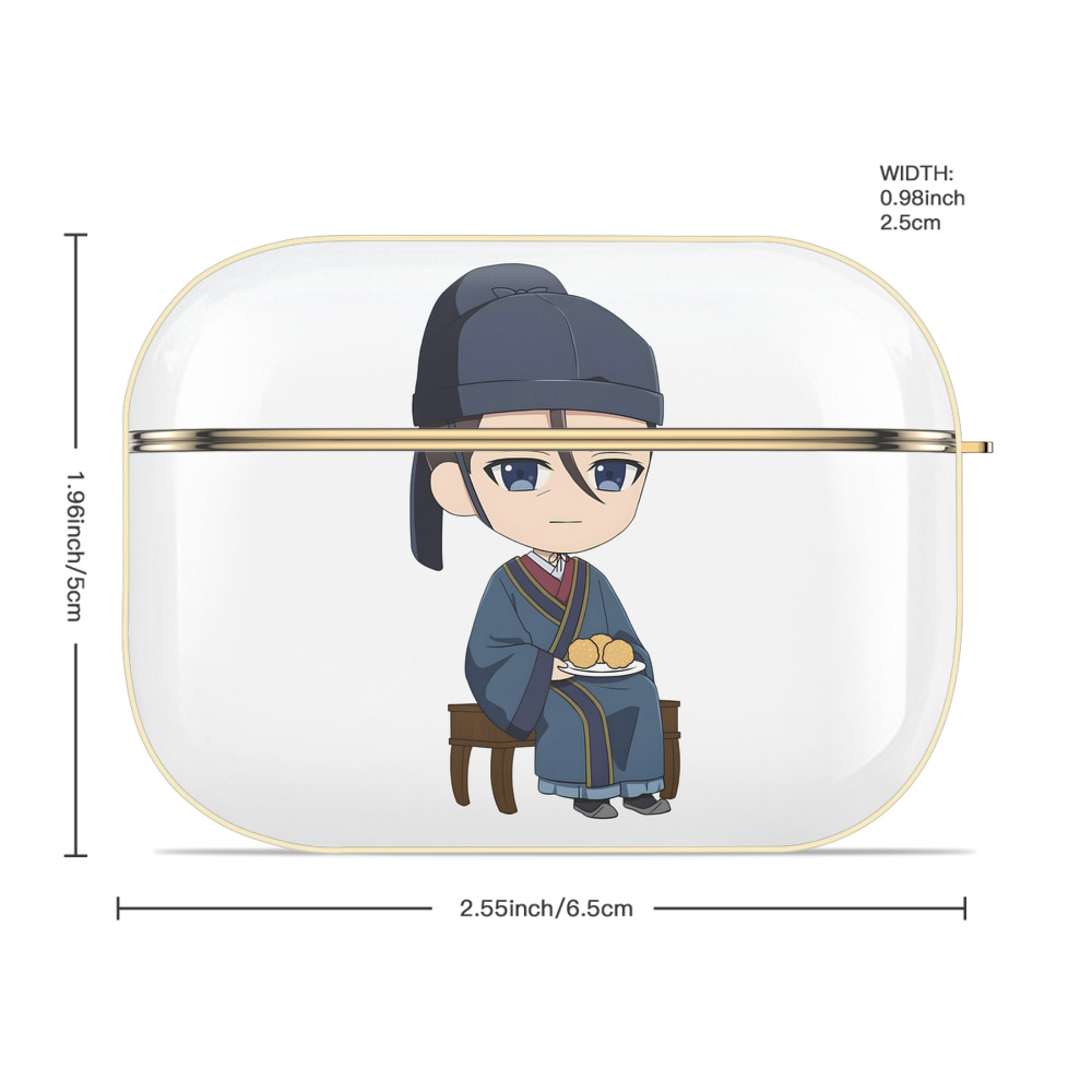 薬屋のひとりごと The Apothecary Diaries 【AirPods Pro用】ハードシェル保護ケース｜耐衝撃・防指紋・カラビナ付き商品仕様