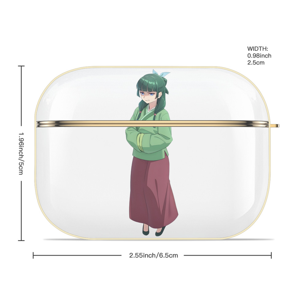薬屋のひとりごと The Apothecary Diaries 【AirPods Pro用】ハードシェル保護ケース｜耐衝撃・防指紋・カラビナ付き商品仕様