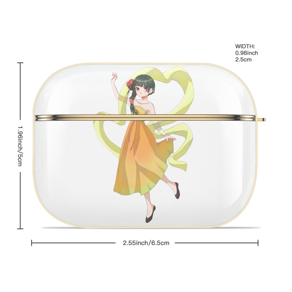 薬屋のひとりごと The Apothecary Diaries 【AirPods Pro用】ハードシェル保護ケース｜耐衝撃・防指紋・カラビナ付き商品仕様
