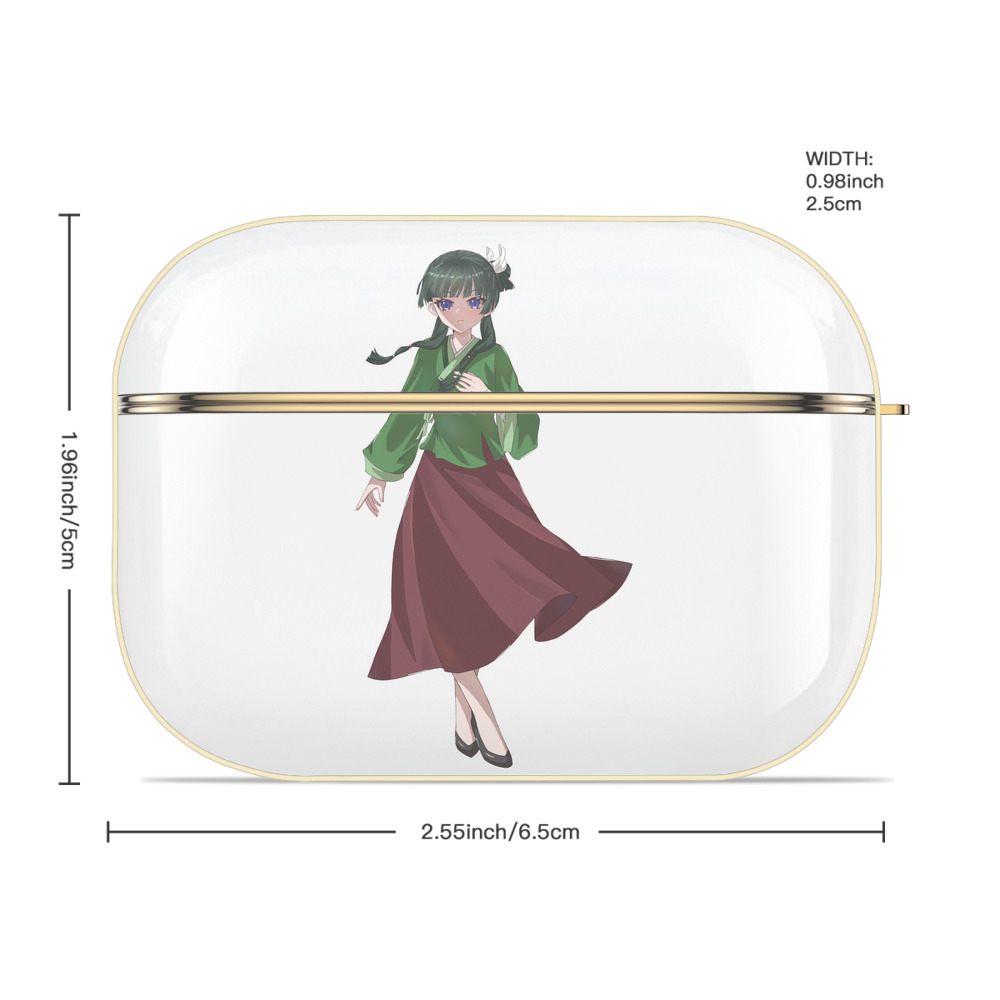 薬屋のひとりごと The Apothecary Diaries 【AirPods Pro用】ハードシェル保護ケース｜耐衝撃・防指紋・カラビナ付き商品仕様