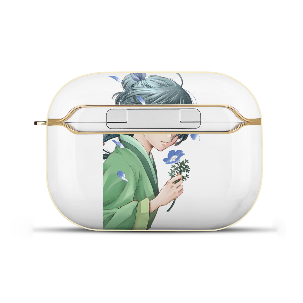 （画像用） 薬屋のひとりごと The Apothecary Diaries 【AirPods Pro用】ハードシェル保護ケース｜耐衝撃・防指紋・カラビナ付き商品仕様