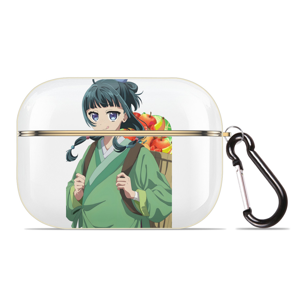 薬屋のひとりごと The Apothecary Diaries 【AirPods Pro用】ハードシェル保護ケース｜耐衝撃・防指紋・カラビナ付き商品仕様