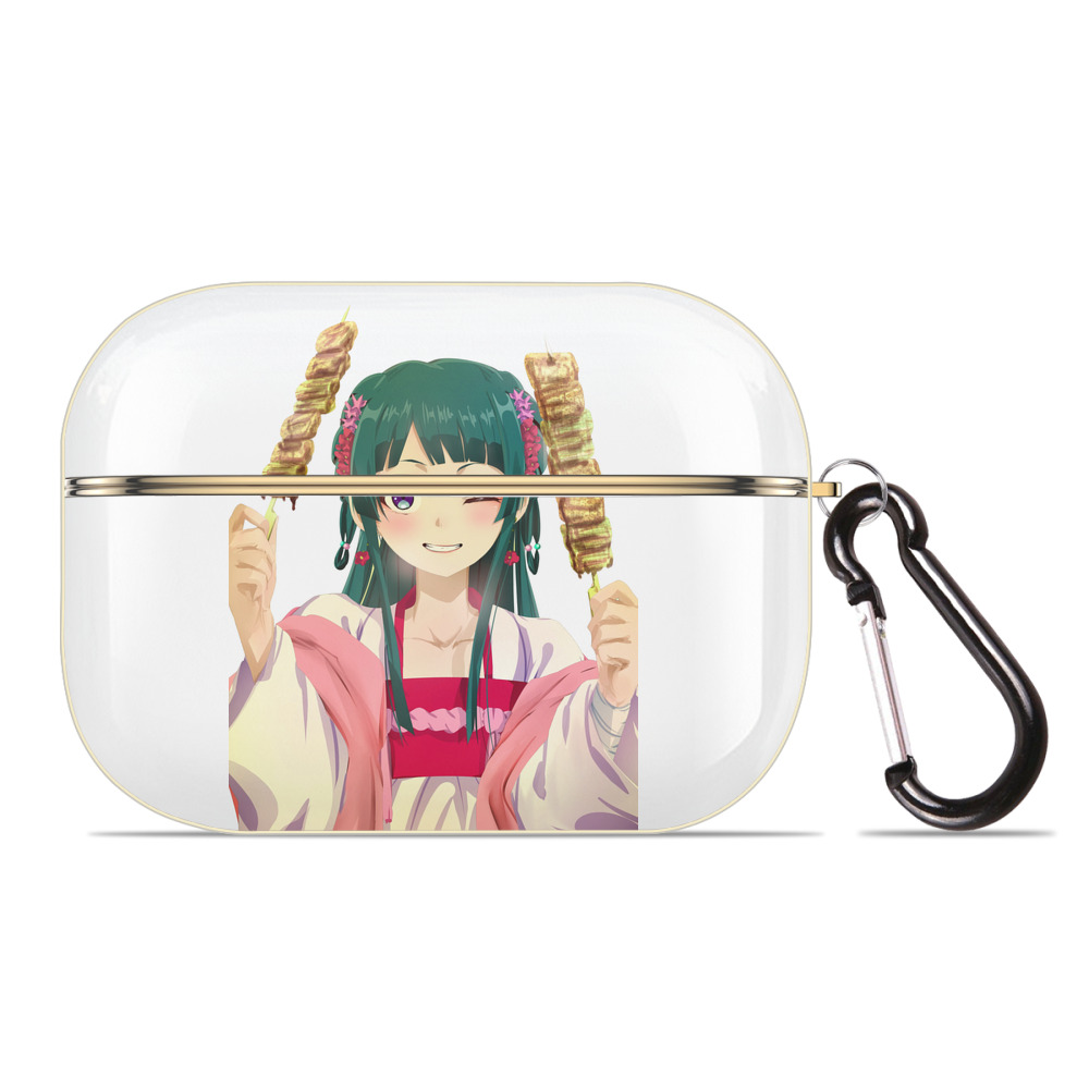 薬屋のひとりごと The Apothecary Diaries 【AirPods Pro用】ハードシェル保護ケース｜耐衝撃・防指紋・カラビナ付き商品仕様
