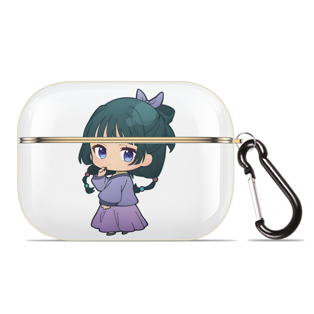薬屋のひとりごと The Apothecary Diaries 【AirPods Pro用】ハードシェル保護ケース｜耐衝撃・防指紋・カラビナ付き商品仕様