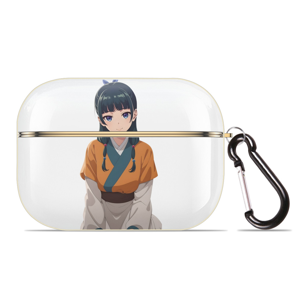 薬屋のひとりごと The Apothecary Diaries 【AirPods Pro用】ハードシェル保護ケース｜耐衝撃・防指紋・カラビナ付き商品仕様