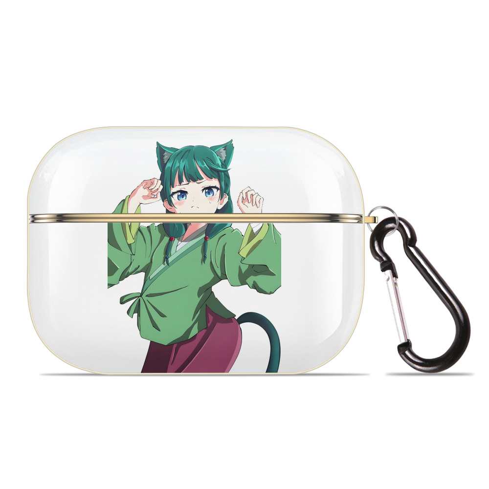 薬屋のひとりごと The Apothecary Diaries 【AirPods Pro用】ハードシェル保護ケース｜耐衝撃・防指紋・カラビナ付き商品仕様