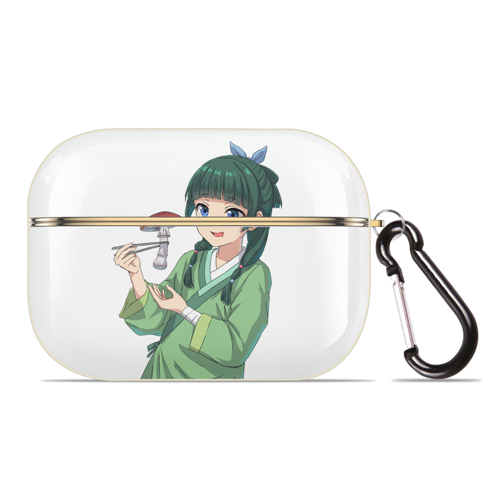 薬屋のひとりごと The Apothecary Diaries 【AirPods Pro用】ハードシェル保護ケース｜耐衝撃・防指紋・カラビナ付き商品仕様