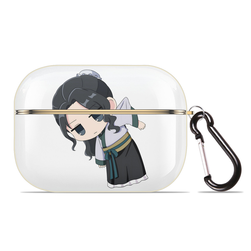 薬屋のひとりごと The Apothecary Diaries 【AirPods Pro用】ハードシェル保護ケース｜耐衝撃・防指紋・カラビナ付き商品仕様