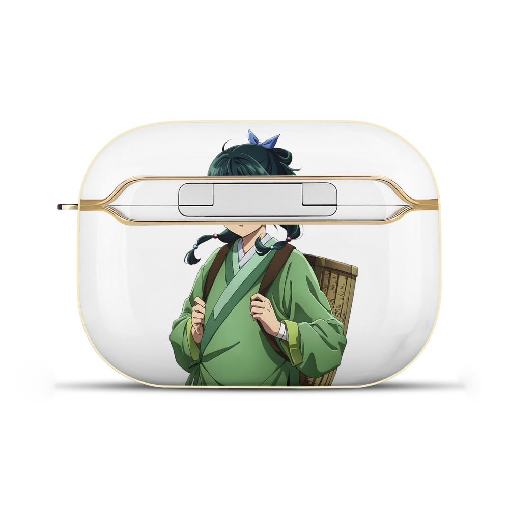 （画像用） 薬屋のひとりごと The Apothecary Diaries 【AirPods Pro用】ハードシェル保護ケース｜耐衝撃・防指紋・カラビナ付き商品仕様