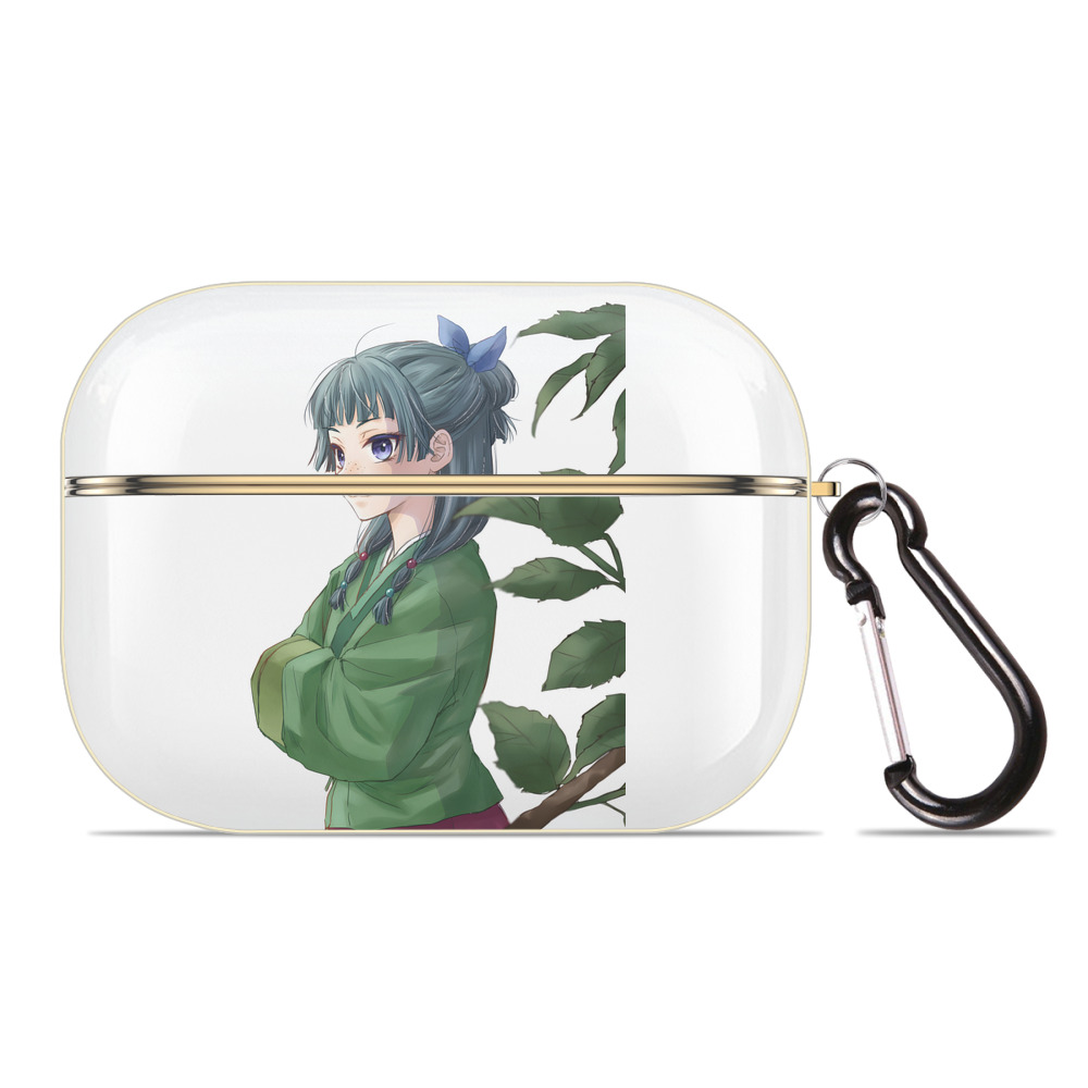 薬屋のひとりごと The Apothecary Diaries 【AirPods Pro用】ハードシェル保護ケース｜耐衝撃・防指紋・カラビナ付き商品仕様