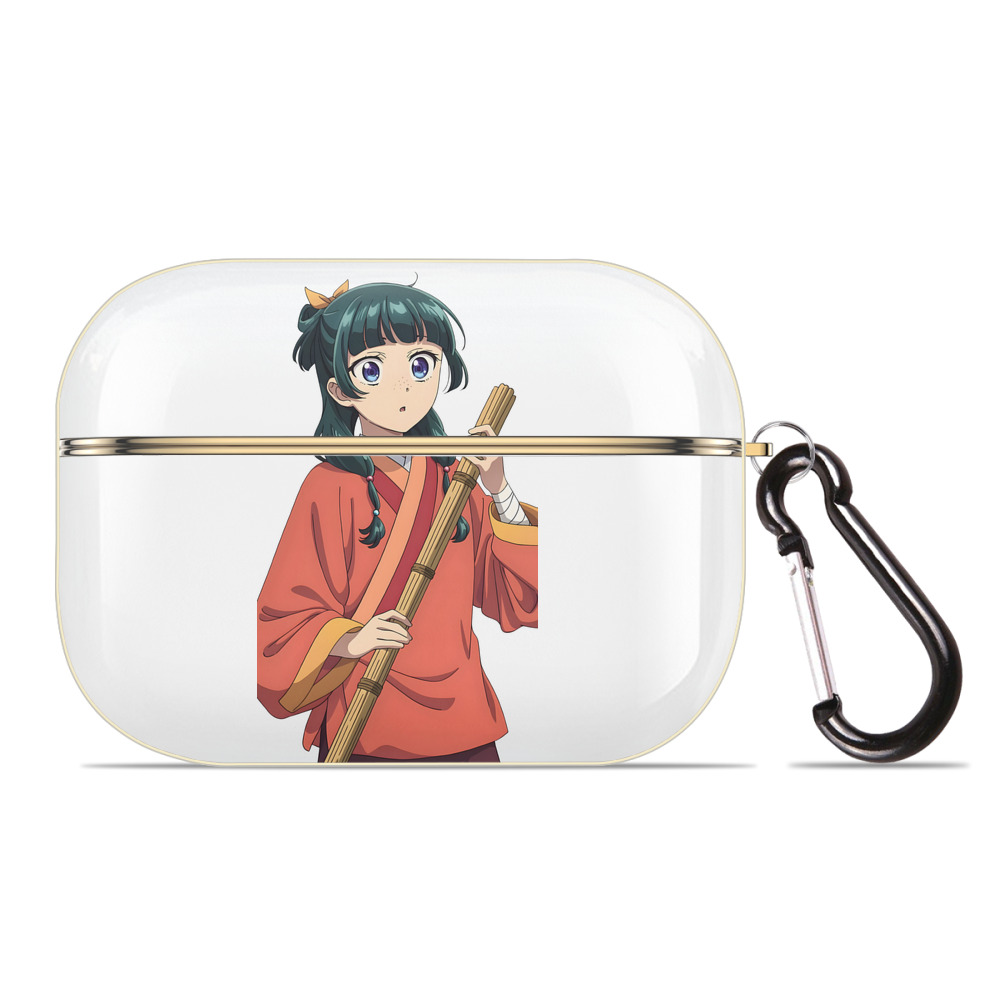 薬屋のひとりごと The Apothecary Diaries 【AirPods Pro用】ハードシェル保護ケース｜耐衝撃・防指紋・カラビナ付き商品仕様