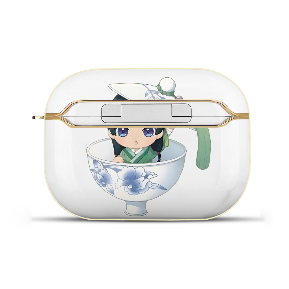 薬屋のひとりごと The Apothecary Diaries 【AirPods Pro用】ハードシェル保護ケース｜耐衝撃・防指紋・カラビナ付き商品仕様