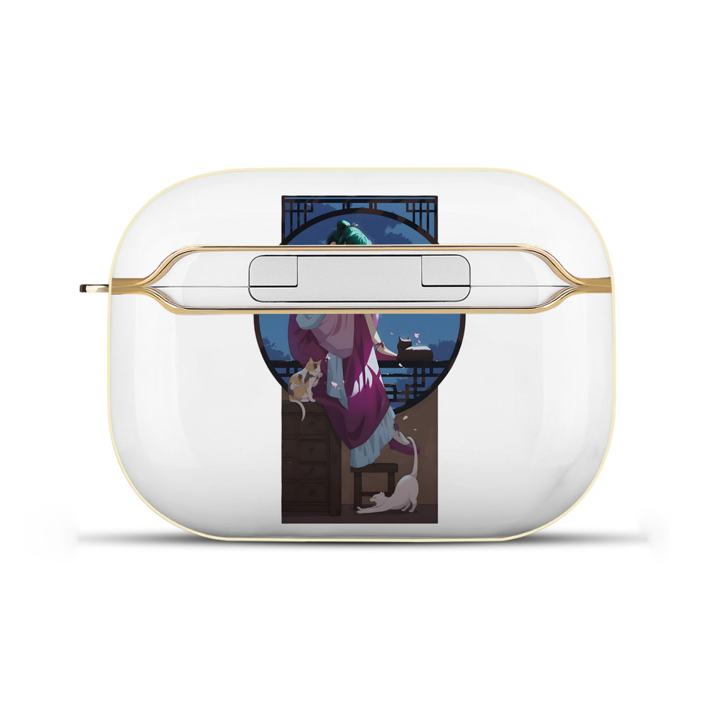 薬屋のひとりごと The Apothecary Diaries 【AirPods Pro用】ハードシェル保護ケース｜耐衝撃・防指紋・カラビナ付き商品仕様