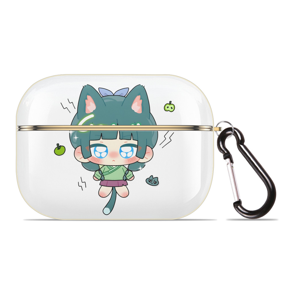 薬屋のひとりごと The Apothecary Diaries 【AirPods Pro用】ハードシェル保護ケース｜耐衝撃・防指紋・カラビナ付き商品仕様