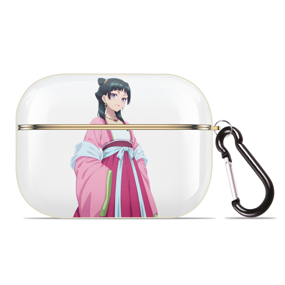 薬屋のひとりごと The Apothecary Diaries 【AirPods Pro用】ハードシェル保護ケース｜耐衝撃・防指紋・カラビナ付き商品仕様