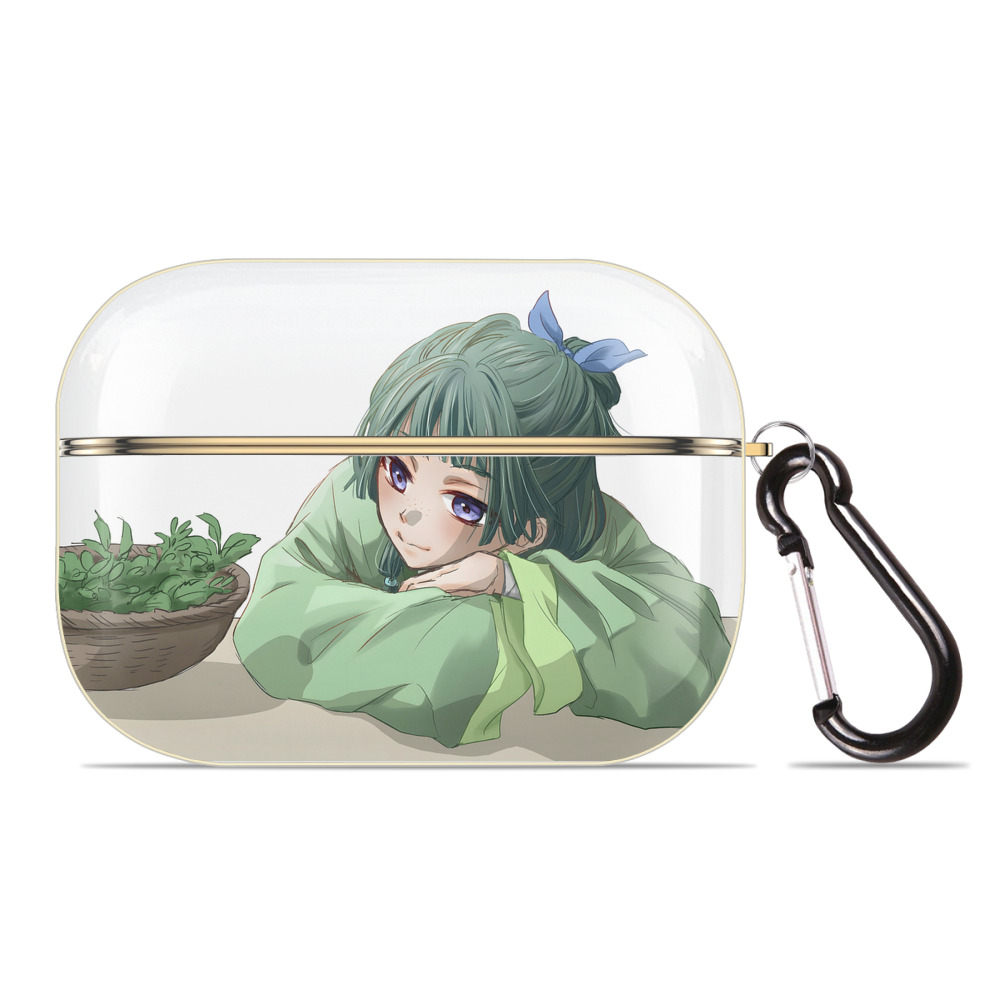 薬屋のひとりごと The Apothecary Diaries 【AirPods Pro用】ハードシェル保護ケース｜耐衝撃・防指紋・カラビナ付き商品仕様