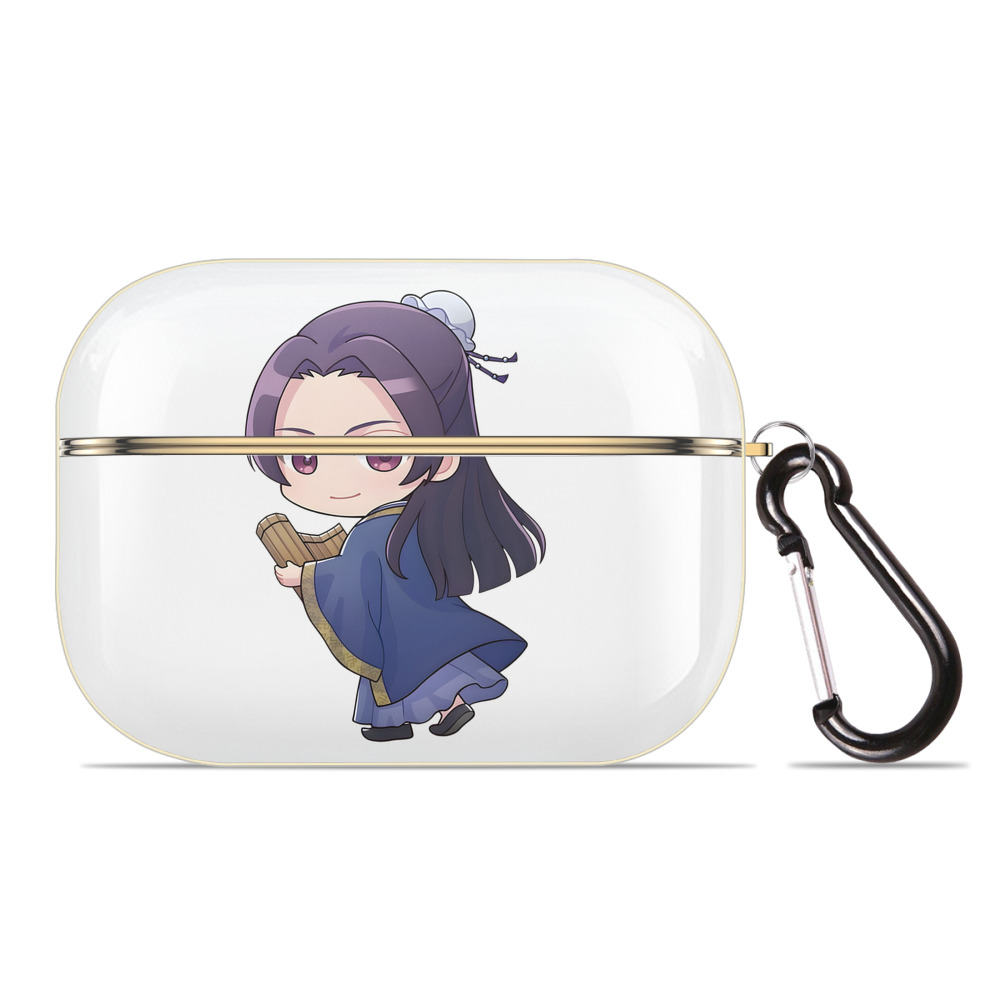薬屋のひとりごと The Apothecary Diaries 【AirPods Pro用】ハードシェル保護ケース｜耐衝撃・防指紋・カラビナ付き商品仕様