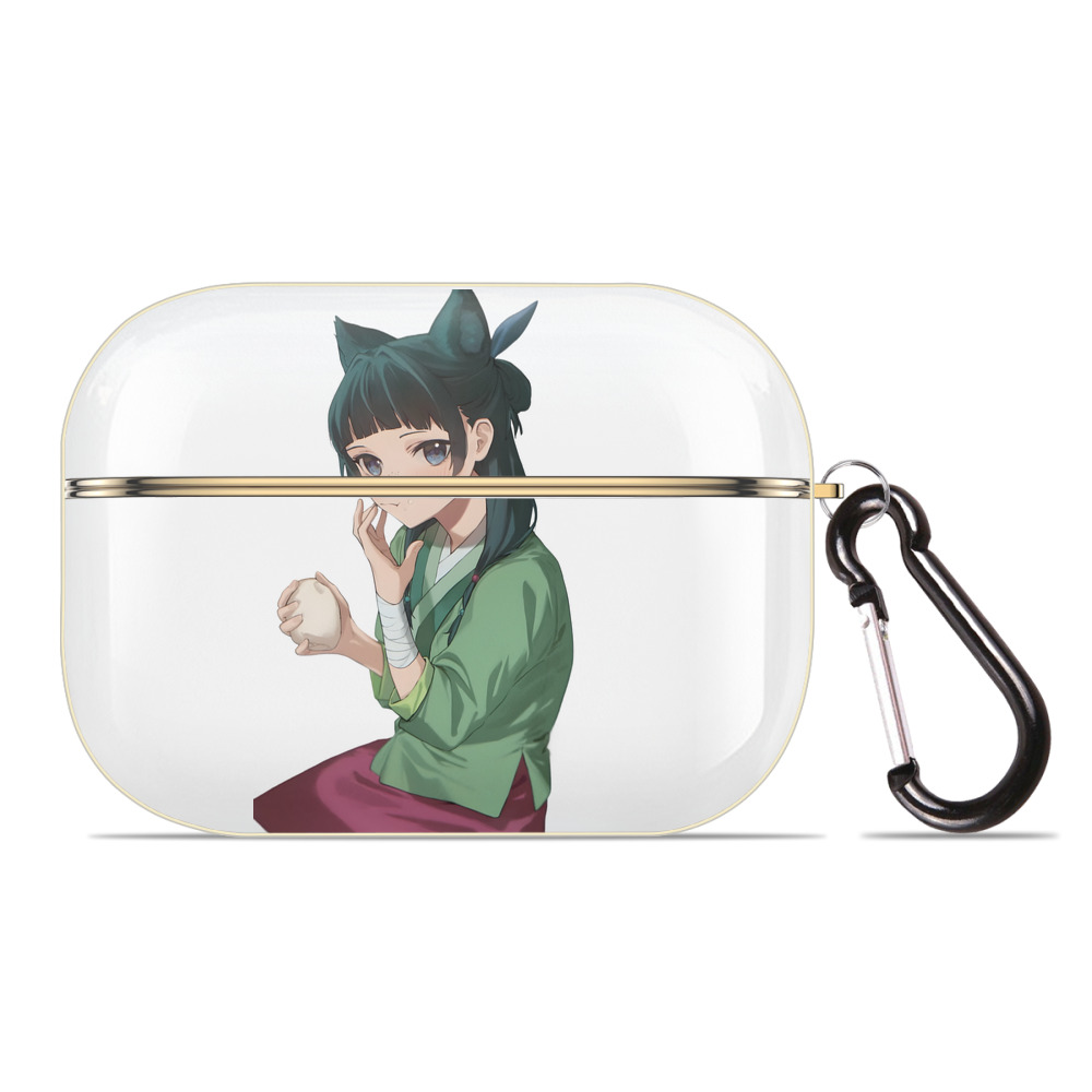 （画像用） 薬屋のひとりごと The Apothecary Diaries 【AirPods Pro用】ハードシェル保護ケース｜耐衝撃・防指紋・カラビナ付き商品仕様