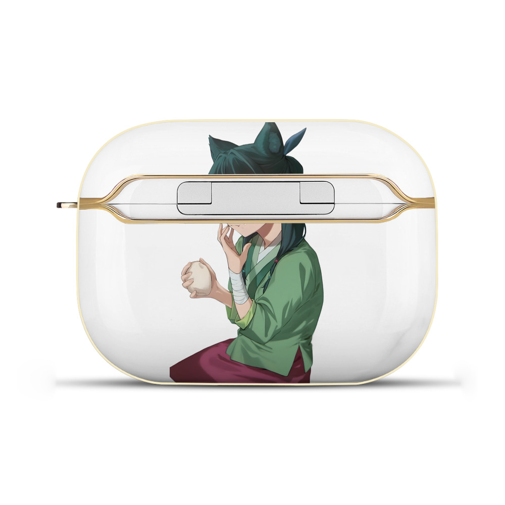 （画像用） 薬屋のひとりごと The Apothecary Diaries 【AirPods Pro用】ハードシェル保護ケース｜耐衝撃・防指紋・カラビナ付き商品仕様