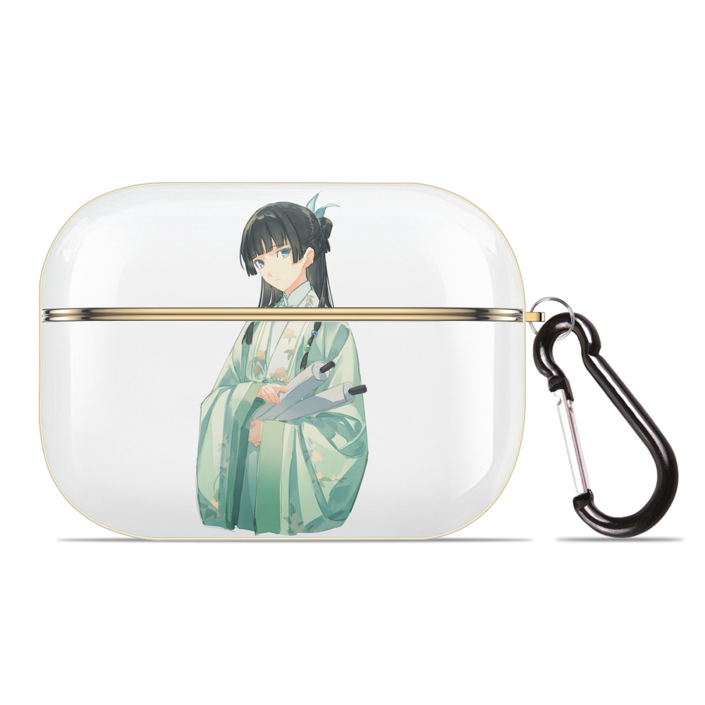 薬屋のひとりごと The Apothecary Diaries 【AirPods Pro用】ハードシェル保護ケース｜耐衝撃・防指紋・カラビナ付き商品仕様