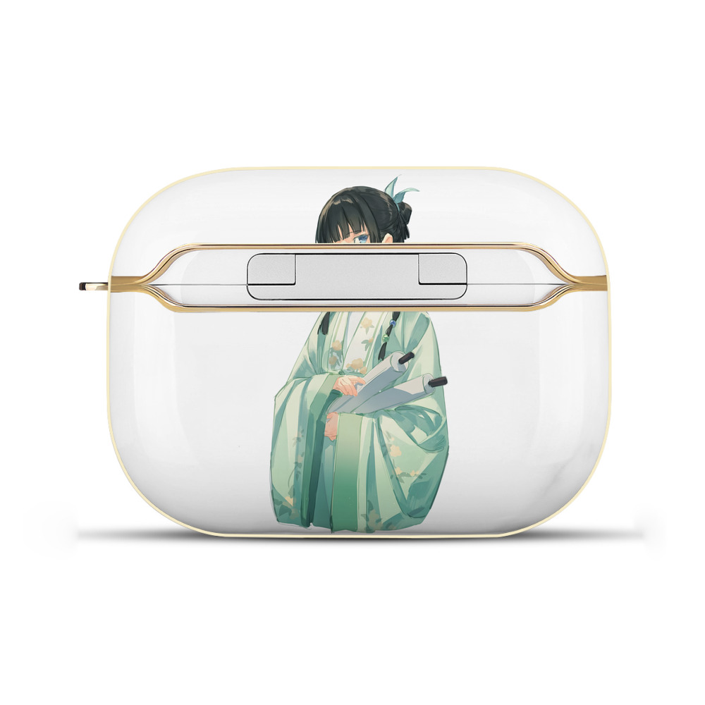薬屋のひとりごと The Apothecary Diaries 【AirPods Pro用】ハードシェル保護ケース｜耐衝撃・防指紋・カラビナ付き商品仕様