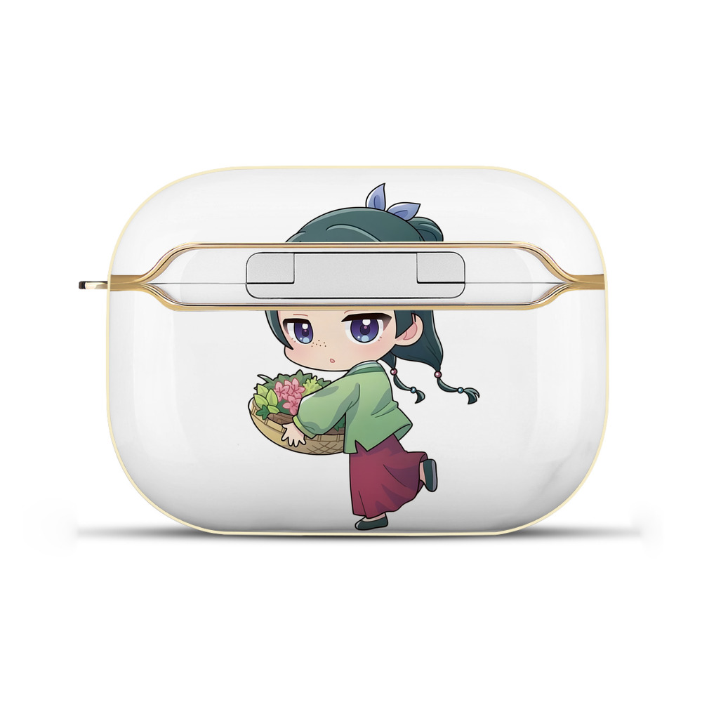 （画像用） 薬屋のひとりごと The Apothecary Diaries 【AirPods Pro用】ハードシェル保護ケース｜耐衝撃・防指紋・カラビナ付き商品仕様
