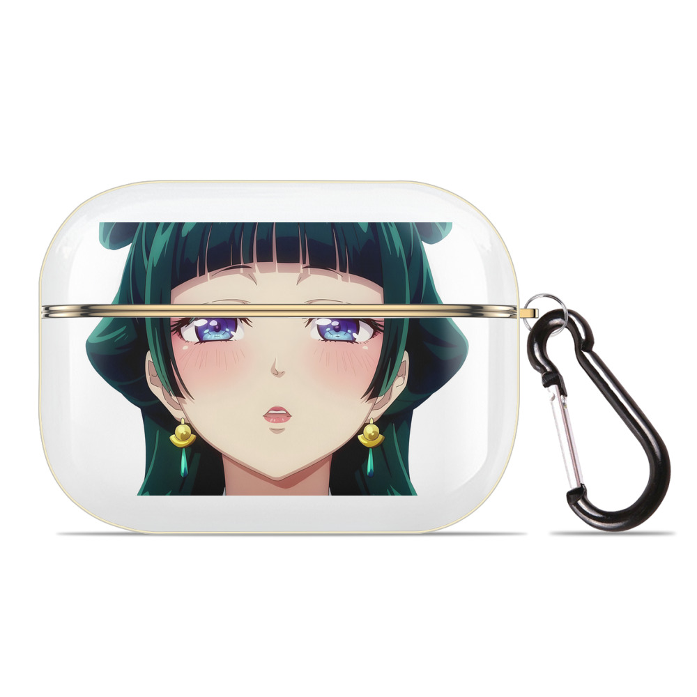 薬屋のひとりごと The Apothecary Diaries 【AirPods Pro用】ハードシェル保護ケース｜耐衝撃・防指紋・カラビナ付き商品仕様