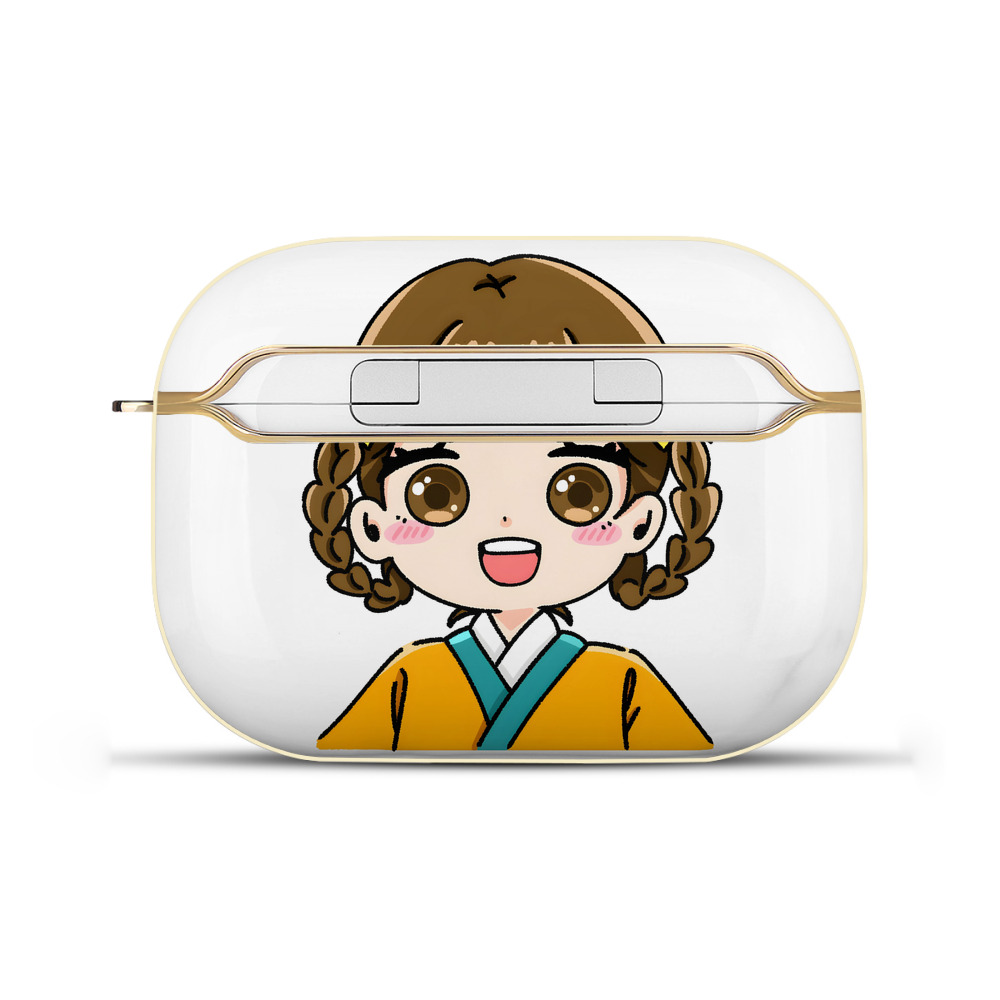薬屋のひとりごと The Apothecary Diaries 【AirPods Pro用】ハードシェル保護ケース｜耐衝撃・防指紋・カラビナ付き商品仕様