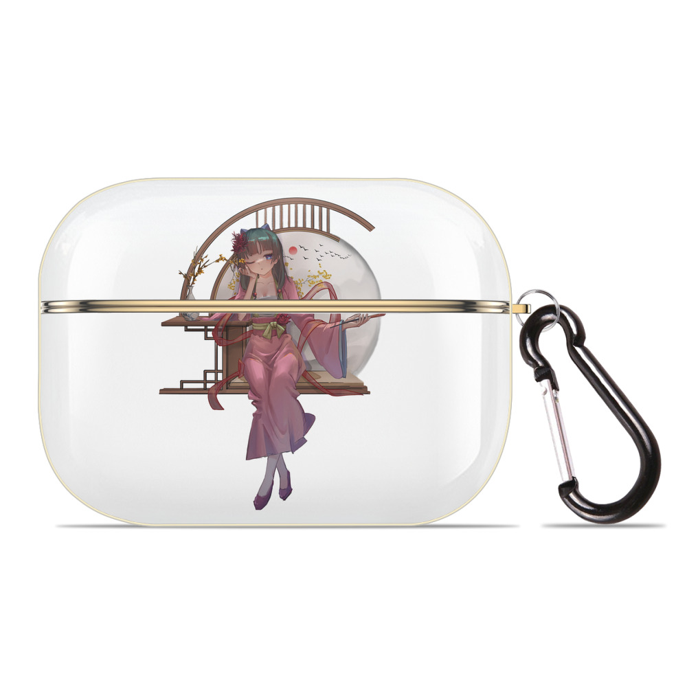 薬屋のひとりごと The Apothecary Diaries 【AirPods Pro用】ハードシェル保護ケース｜耐衝撃・防指紋・カラビナ付き商品仕様