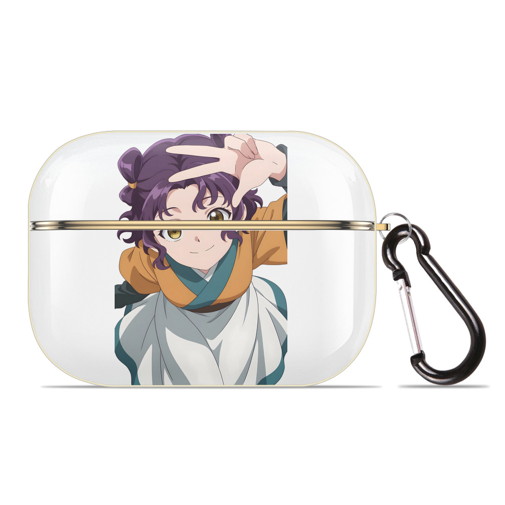 薬屋のひとりごと The Apothecary Diaries 【AirPods Pro用】ハードシェル保護ケース｜耐衝撃・防指紋・カラビナ付き商品仕様