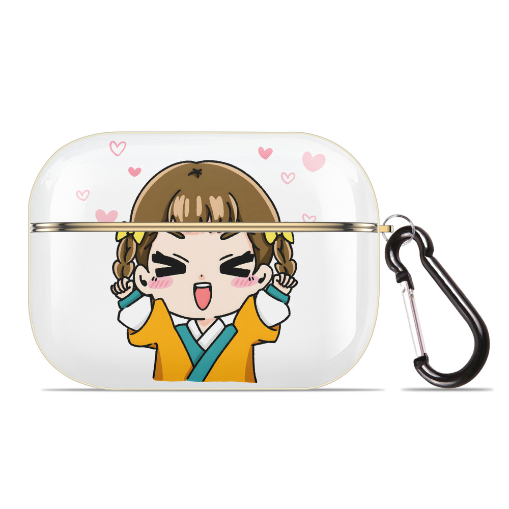 薬屋のひとりごと The Apothecary Diaries 【AirPods Pro用】ハードシェル保護ケース｜耐衝撃・防指紋・カラビナ付き商品仕様