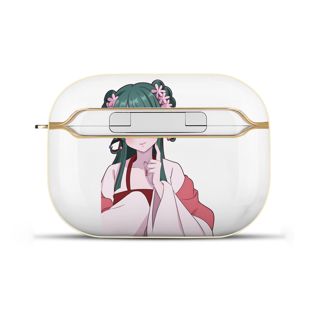 （画像用） 薬屋のひとりごと The Apothecary Diaries 【AirPods Pro用】ハードシェル保護ケース｜耐衝撃・防指紋・カラビナ付き商品仕様