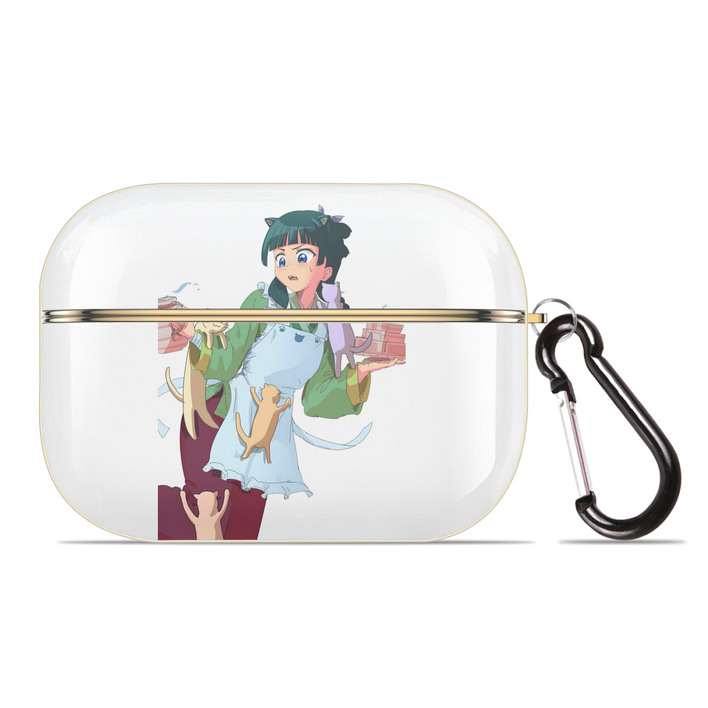 薬屋のひとりごと The Apothecary Diaries 【AirPods Pro用】ハードシェル保護ケース｜耐衝撃・防指紋・カラビナ付き商品仕様