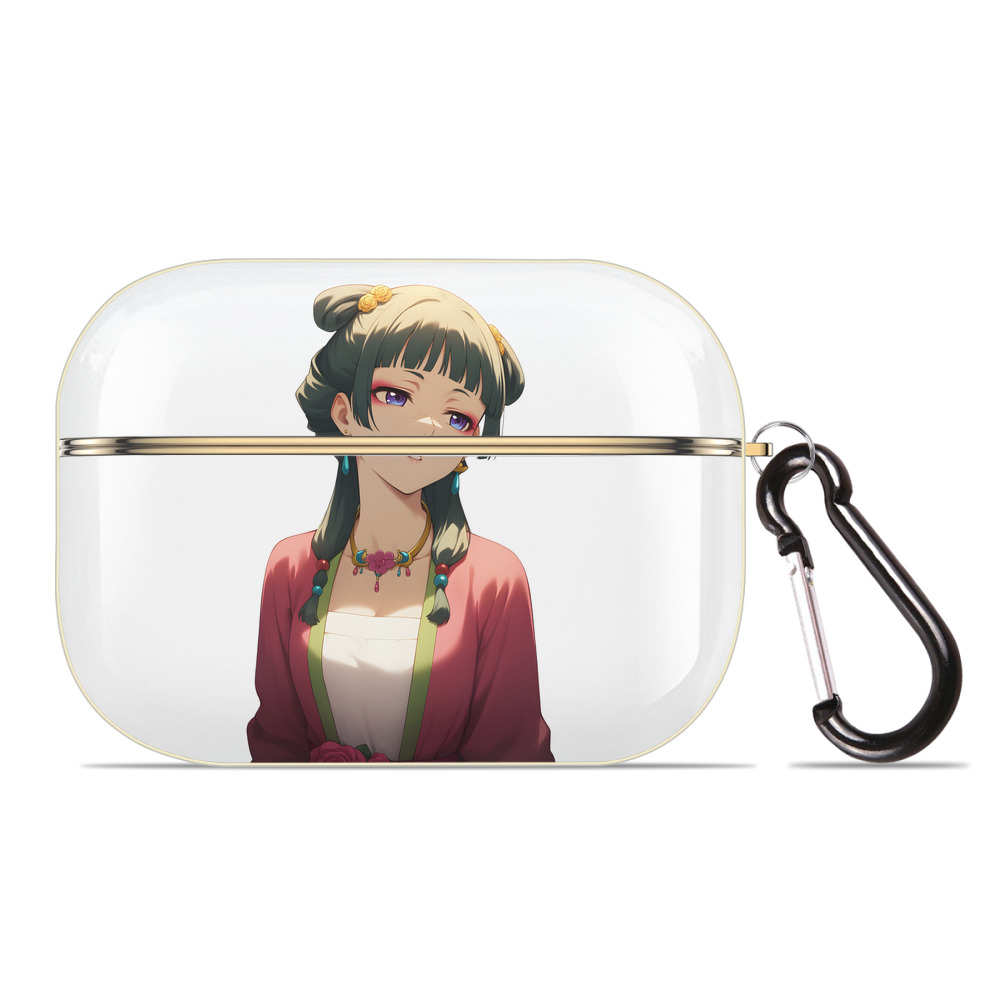 薬屋のひとりごと The Apothecary Diaries 【AirPods Pro用】ハードシェル保護ケース｜耐衝撃・防指紋・カラビナ付き商品仕様