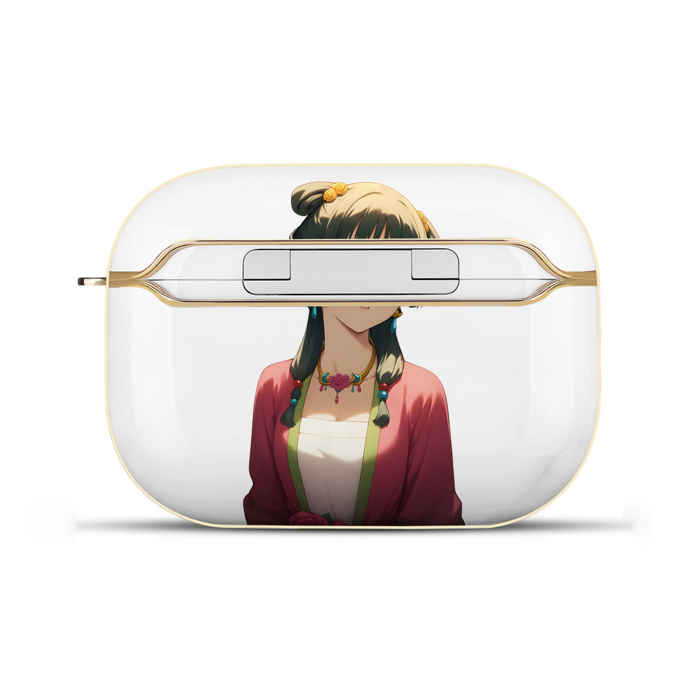 薬屋のひとりごと The Apothecary Diaries 【AirPods Pro用】ハードシェル保護ケース｜耐衝撃・防指紋・カラビナ付き商品仕様