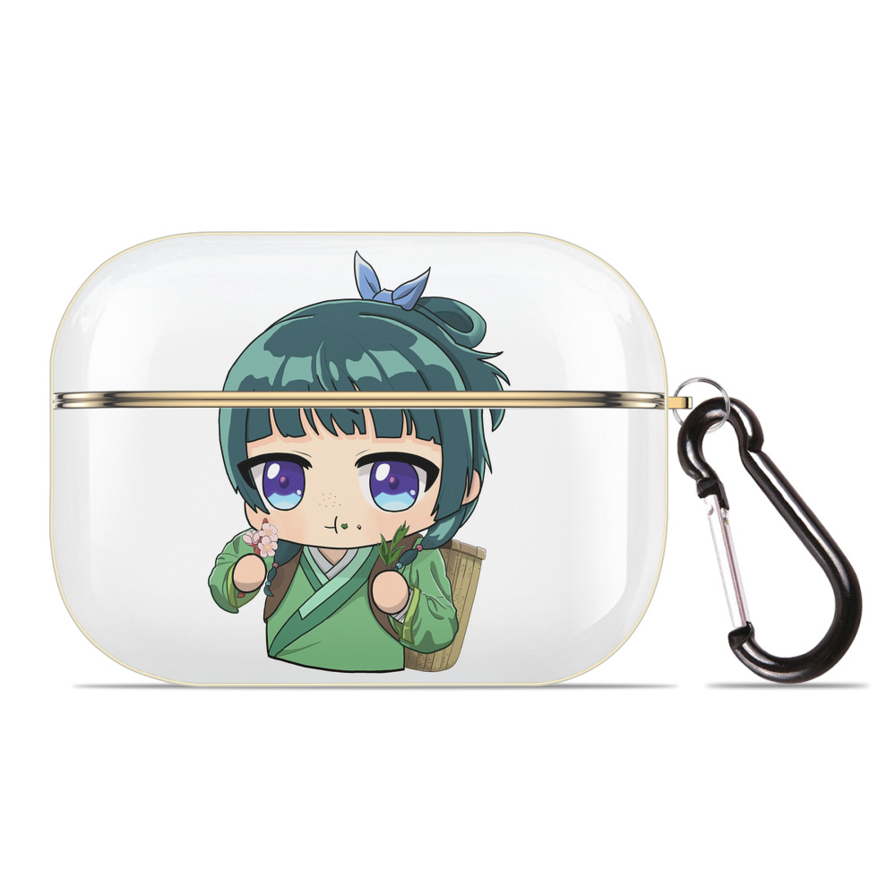 薬屋のひとりごと The Apothecary Diaries 【AirPods Pro用】ハードシェル保護ケース｜耐衝撃・防指紋・カラビナ付き商品仕様