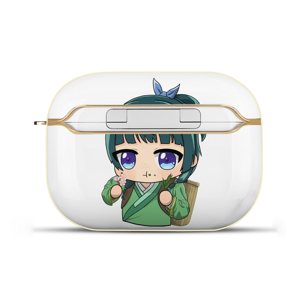 薬屋のひとりごと The Apothecary Diaries 【AirPods Pro用】ハードシェル保護ケース｜耐衝撃・防指紋・カラビナ付き商品仕様