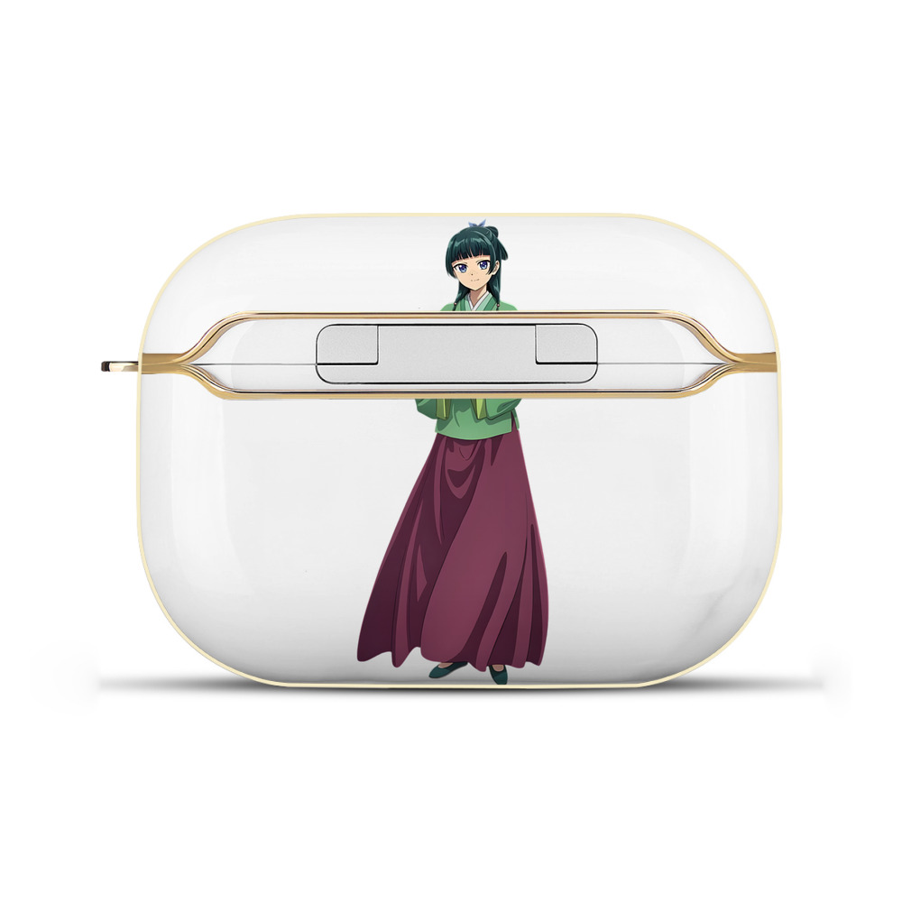 （画像用） 薬屋のひとりごと The Apothecary Diaries 【AirPods Pro用】ハードシェル保護ケース｜耐衝撃・防指紋・カラビナ付き商品仕様