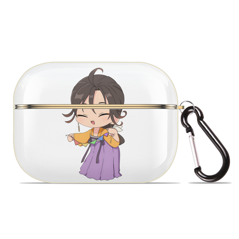 薬屋のひとりごと The Apothecary Diaries 【AirPods Pro用】ハードシェル保護ケース｜耐衝撃・防指紋・カラビナ付き商品仕様