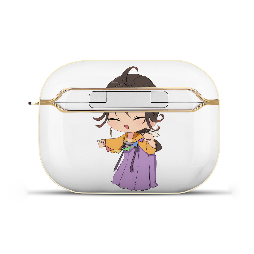 薬屋のひとりごと The Apothecary Diaries 【AirPods Pro用】ハードシェル保護ケース｜耐衝撃・防指紋・カラビナ付き商品仕様