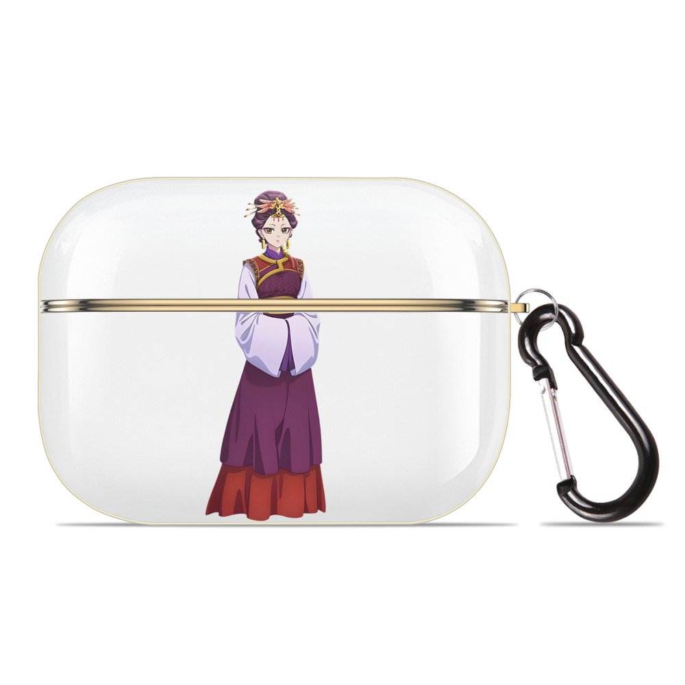 薬屋のひとりごと The Apothecary Diaries 【AirPods Pro用】ハードシェル保護ケース｜耐衝撃・防指紋・カラビナ付き商品仕様