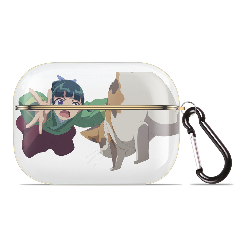 薬屋のひとりごと The Apothecary Diaries 【AirPods Pro用】ハードシェル保護ケース｜耐衝撃・防指紋・カラビナ付き商品仕様