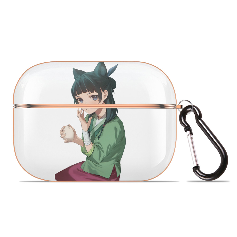 薬屋のひとりごと The Apothecary Diaries 【AirPods Pro用】ハードシェル保護ケース｜耐衝撃・防指紋・カラビナ付き商品仕様