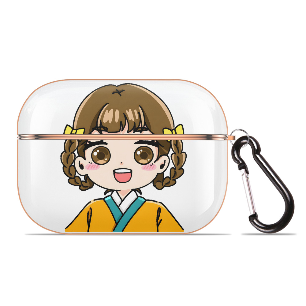 薬屋のひとりごと The Apothecary Diaries 【AirPods Pro用】ハードシェル保護ケース｜耐衝撃・防指紋・カラビナ付き商品仕様