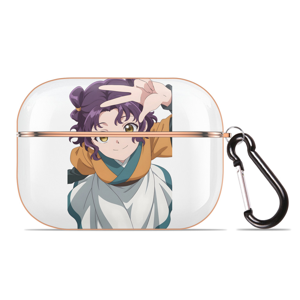 薬屋のひとりごと The Apothecary Diaries 【AirPods Pro用】ハードシェル保護ケース｜耐衝撃・防指紋・カラビナ付き商品仕様